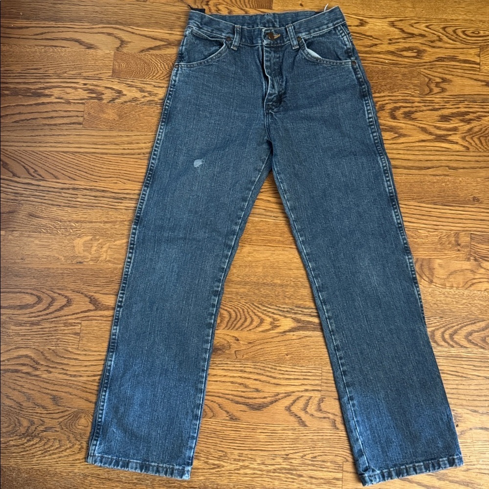 Wrangler boys adjustable waist jeans size 14 Regular